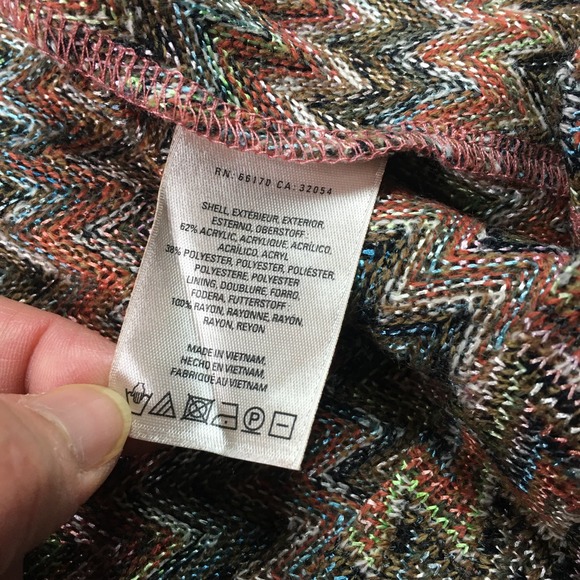 Maeve Anthropologie Westwater Knit Dress Sleeveless Flared Multicolor Small P - Picture 5 of 6